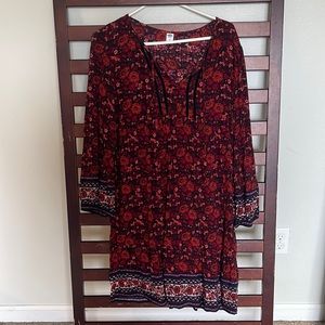 Old navy floral midi dress